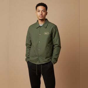 $80 Mode of One Mens Twill Coaches Jacket